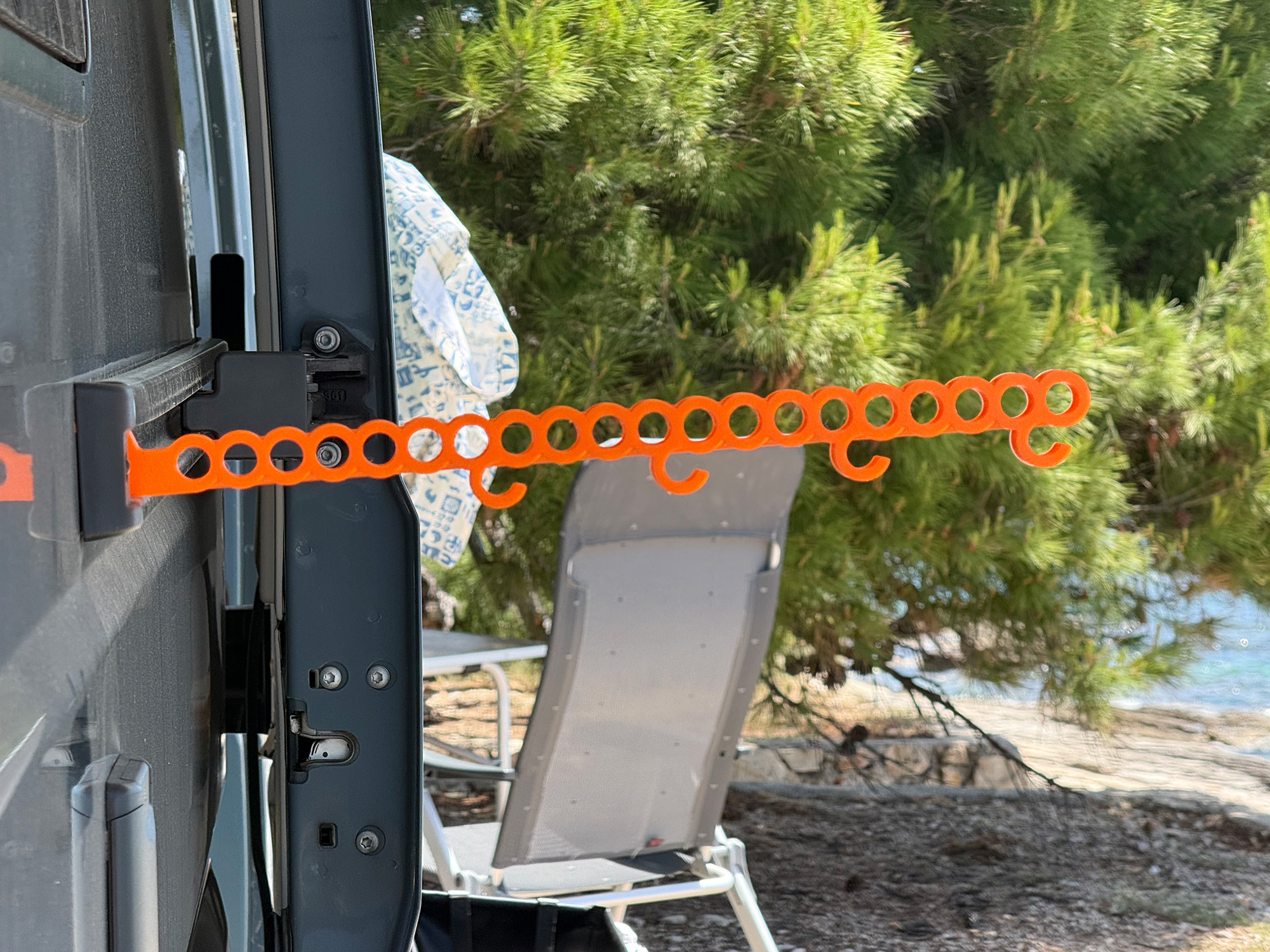 Camperfixx DoorRail Organizer – Schiebetür Schienenhalter Ducato – Bild 3