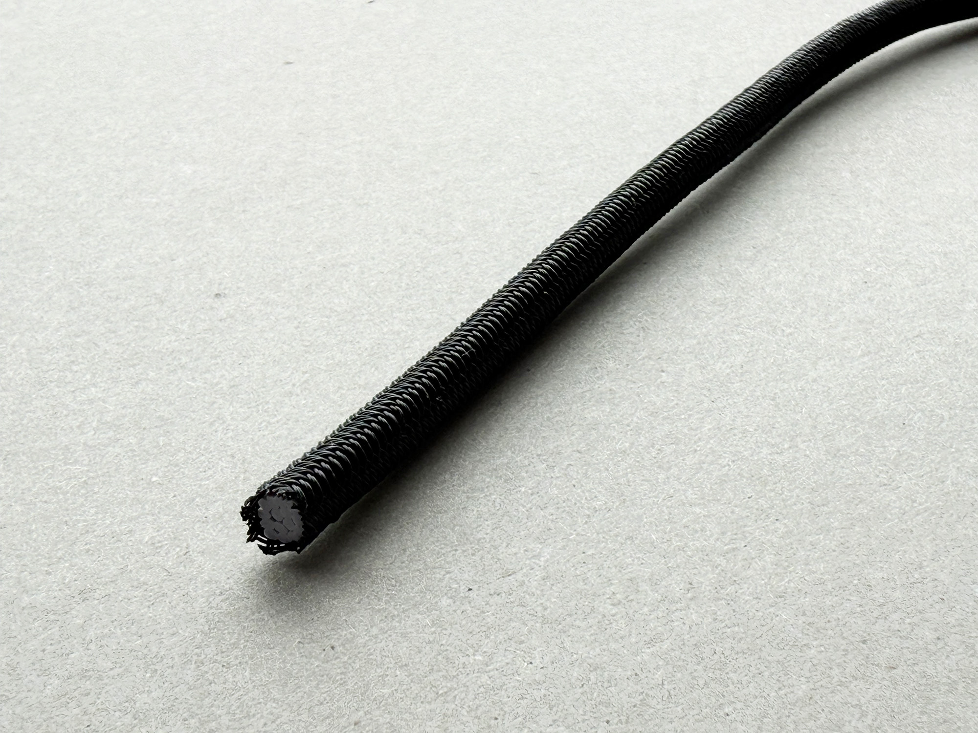 Expanderseil 6 mm schwarz – Meterware für Camperfixx Gummiband-Halter