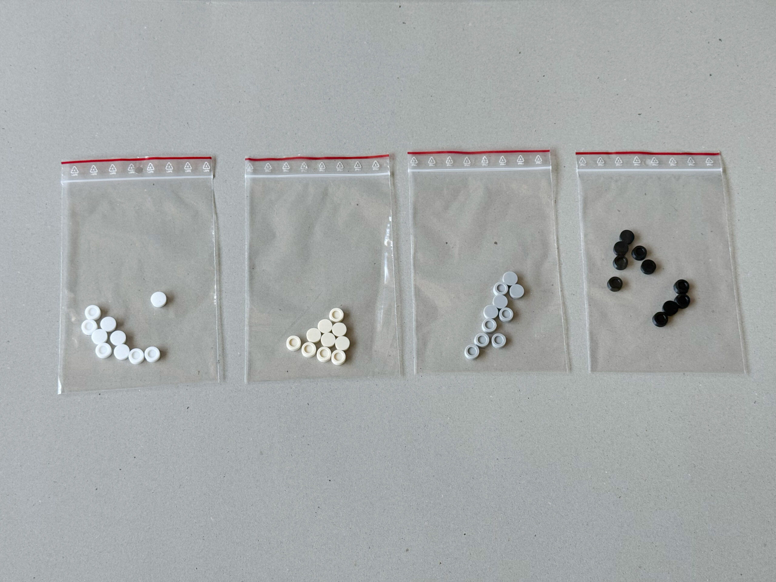 Camperfixx Hymer Adria Schrauben-Abdeckkappen | 10er Set | Ersatzkappen oder Komplettset | Befestigungsstopfen Fiat Grau Weiß Schwarz – Bild 6